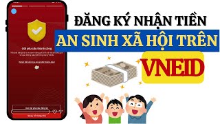 Instructions for registering to receive Social Security benefits on VNEID