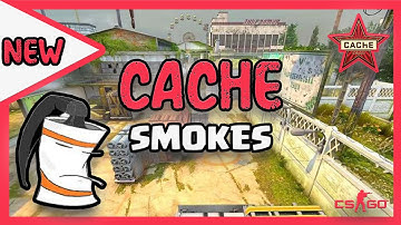 Top 10 New Cache Smokes - CS:GO