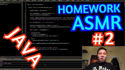 Lo Fi ASMR | Doing Coding Homework #2. Whispers plus keyboard sounds