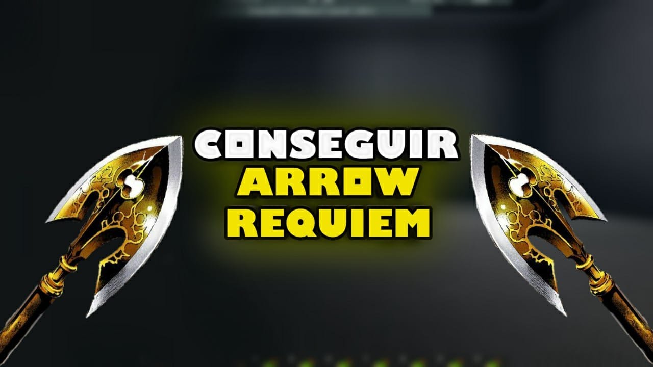Como conseguir la Arrow Requiem en Stand Upright Roblox YouTube