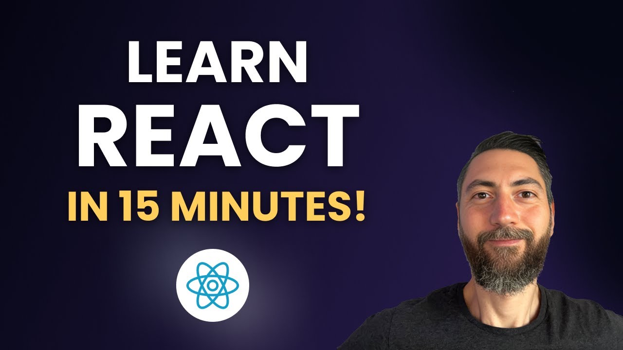 React Tutorial for Beginners (2024) - YouTube