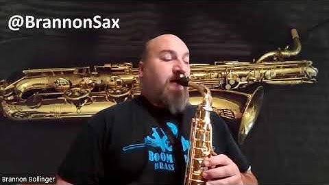 1003a Main Monday - Rubank Elementary Method for Saxophone - Lesson 3   Duet 1