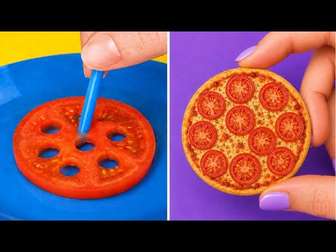 Mini Food Paradise 🍕🤏 Tiny Kitchen DIY Crafts