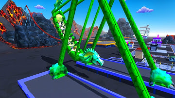 Real Coaster: Idle Game (Android Gameplay) Volcano Park Part 3/8