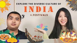 Top 5 Festivals In India: Experience Diwali, Holi, Pongal, And More Through Korean Eyes! 🇮🇳🇰🇷