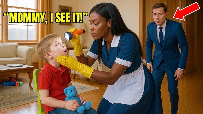 Billionaire's Son Was 'Born Blind' — Until the New Black Maid Discovered  the Truth - YouTube