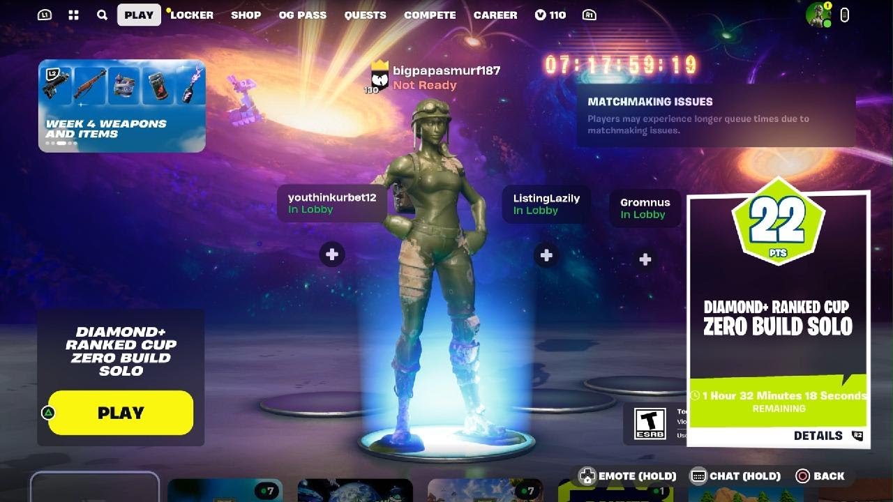 Fortnite Ranked Cup live stream!! (Finnish/Suomi) (November 24th