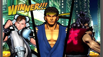 ULTIMATE MARVEL VS. CAPCOM 3 Ryu,Chun-Li,Akuma Gameplay Request