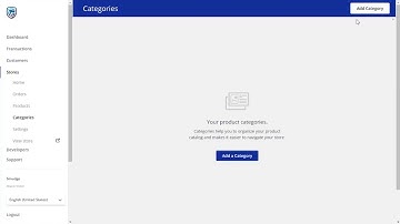 SimplyBlu - How to create a category on your online store