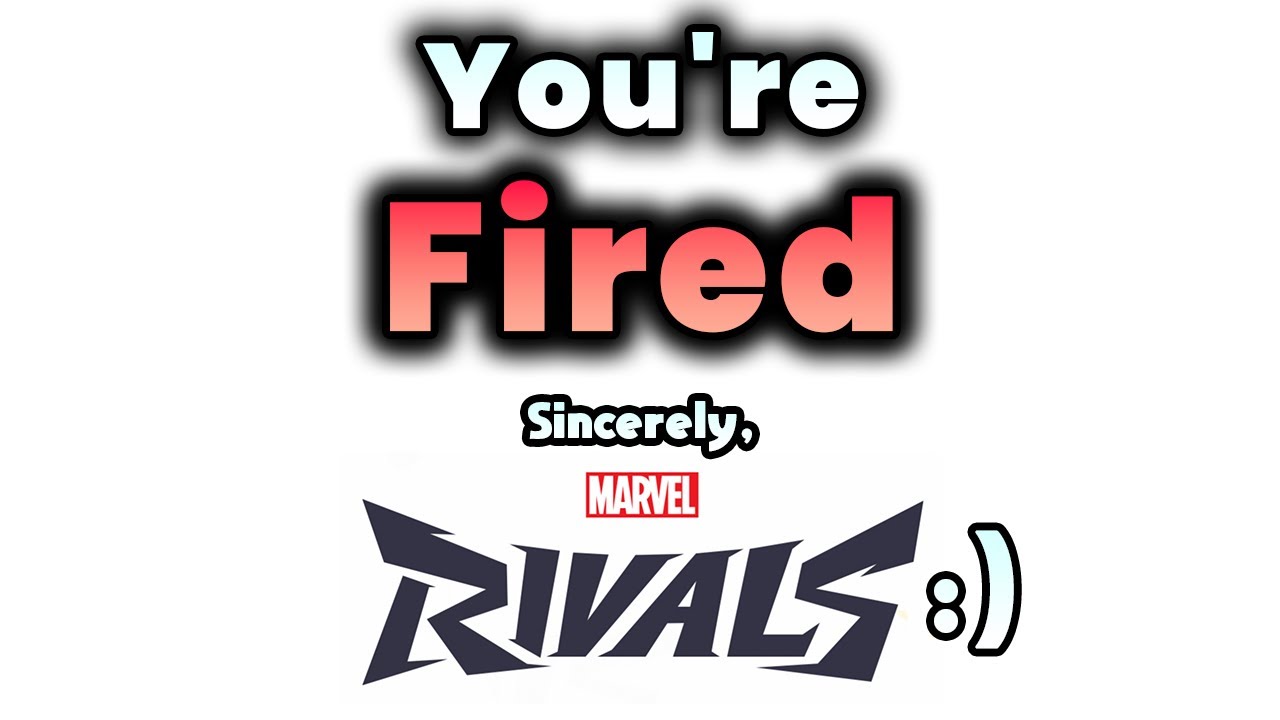 The Marvel Rivals Situation is crazy - YouTube