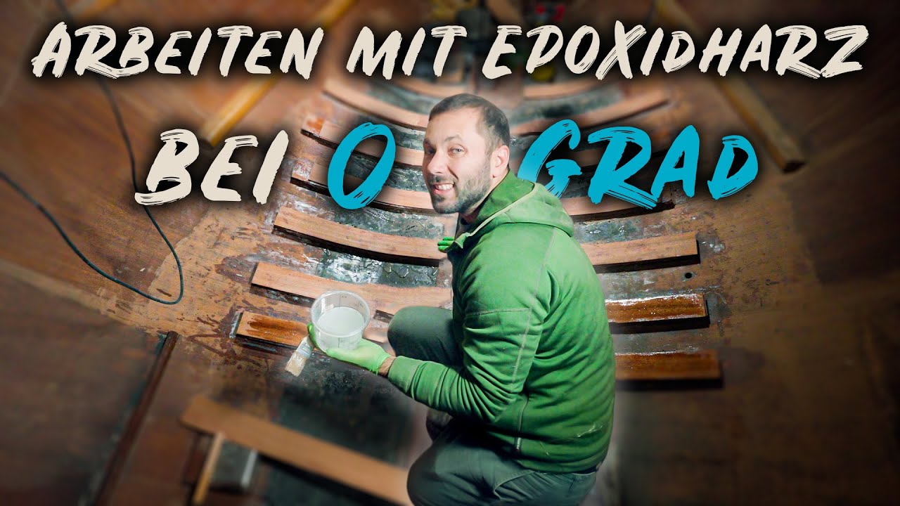 ⁣Zu Kalt, zu Schwer, zu VIEL! Epoxidharz im Winter...