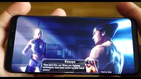 TEKKEN - Galaxy S8 gameplay - Best Android Game