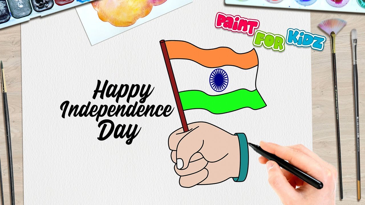 Top 79+ sketch for independence day best - in.eteachers