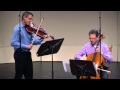 Walter Piston - Duo for Viola &amp; Cello, 3rd mvmt. CVCMF 2013