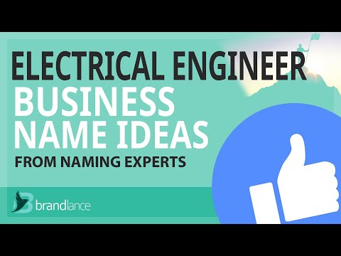 Best Electrical Engineering Business Name Ideas Suggestions | Brand Names Generator