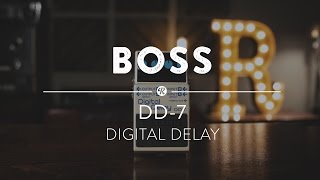 Boss DD-7 Digital Delay | Reverb Demo Video