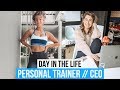 DAY IN THE LIFE // CEO // PERSONAL TRAINER 💙  Anna Victoria