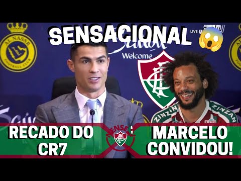 Marcelo convida Cristiano Ronaldo para jogar no Fluminense - Superesportes