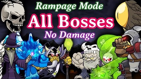 Magic Rampage | Rampage Mode | All Bosses (Chapter 1 to 5) | No Damage [1080p 60FPS]