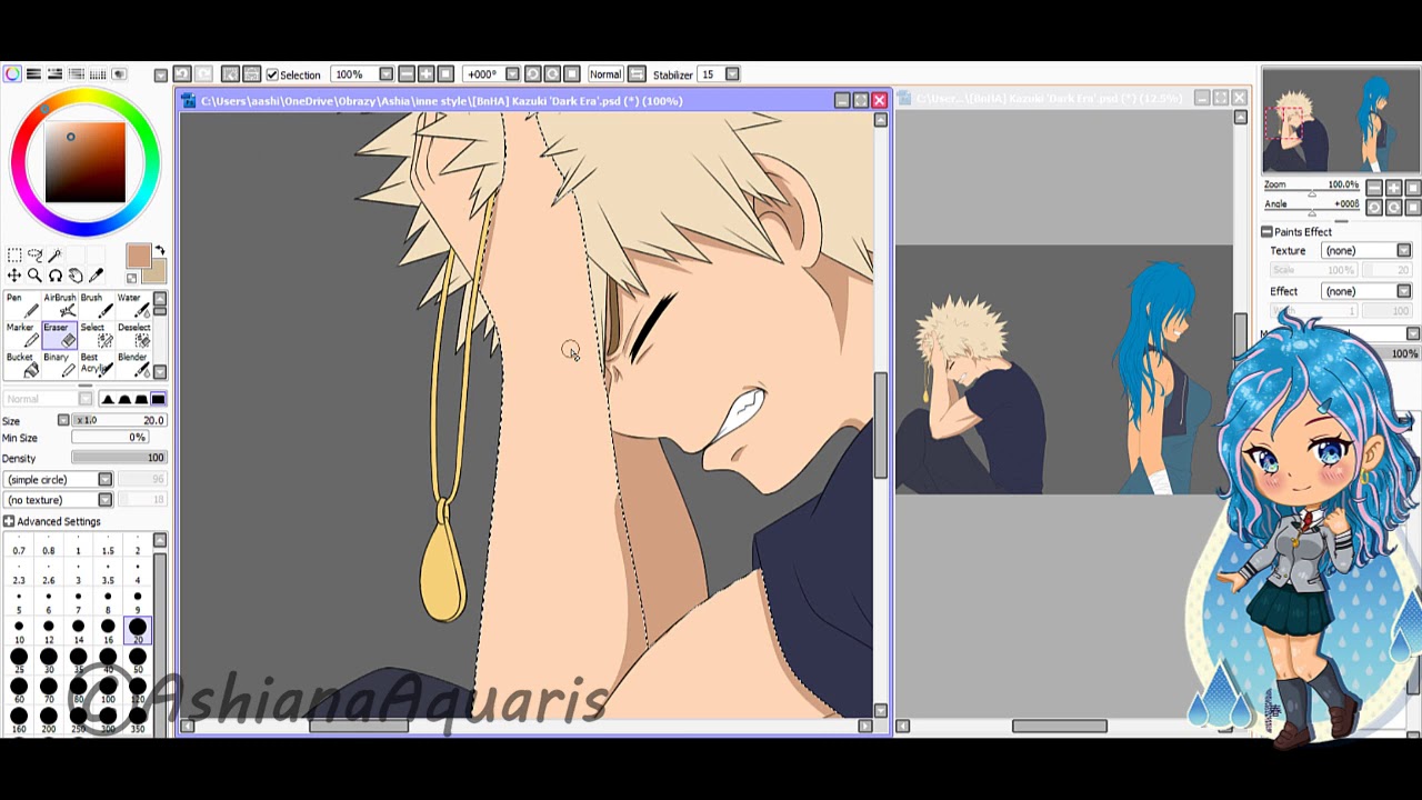 [BnHA] Speedpaint: Kazuki 'Dark Era'