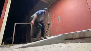 First session in the New Balance Numeric 600 Tom Knox shoe