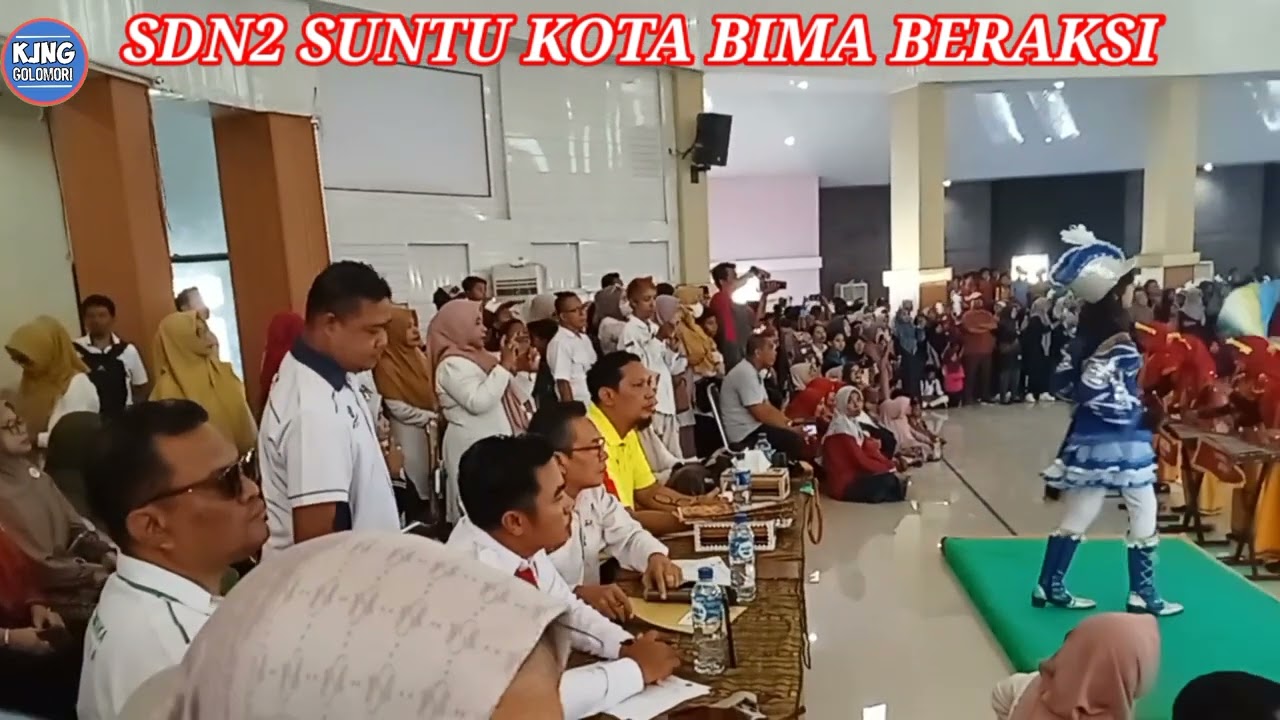 SDN2 KOTA BIMA  KELUAR SEBAGAI TERBAIK DI LOMBA DRUMBAND KALI INI