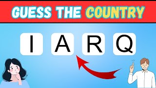 🚩Can You Guess the Country by its Scrambled Name? 🌍 | Test your Brain 🧠 | Ultimate Quiz Challenge-2 by Tell me Facts & Quizzes 658 views 1 month ago 10 minutes, 28 seconds