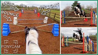 Gridwork Clinic (+Jumping With No Reins!) | GoPro + Raws