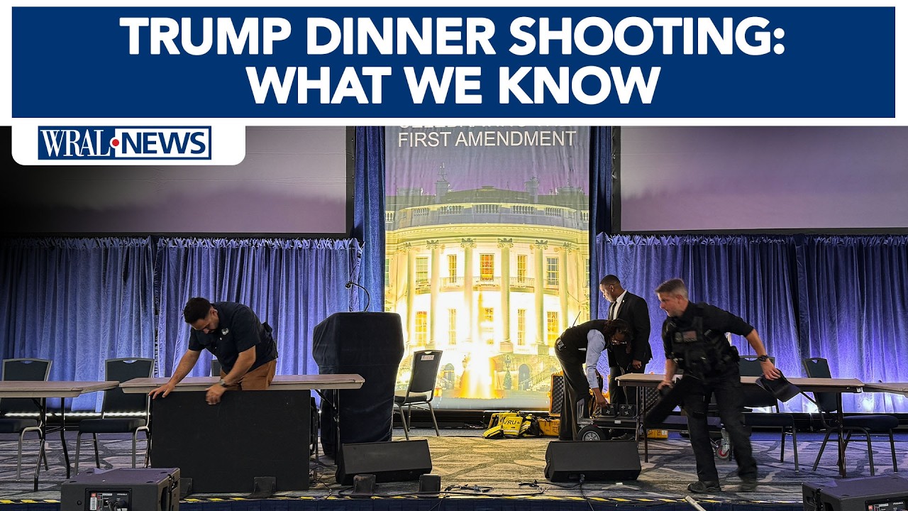 Officer shot, White House dinner shooting suspect arrested