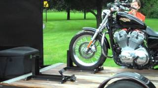 Custom Motocycle Trailer by Loadmaster Trailer Co.