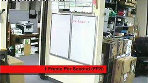 1 Frame Per Second (FPS)