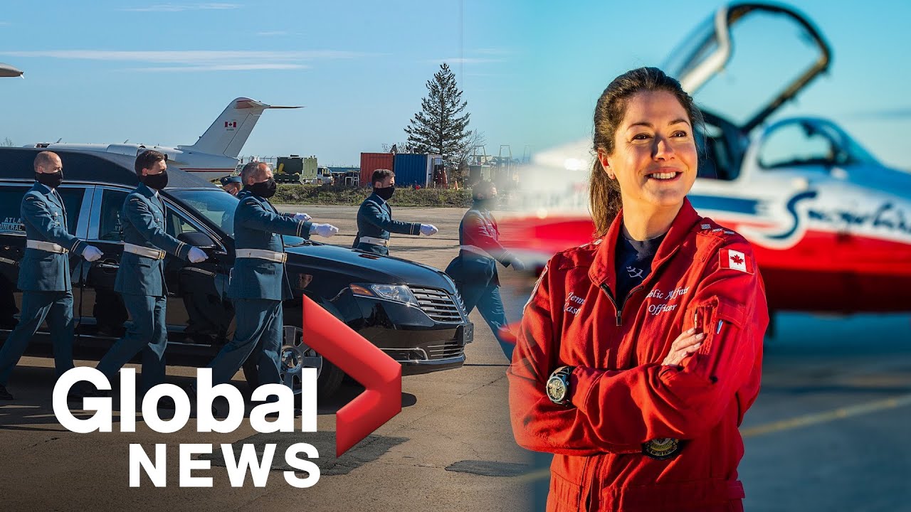 CF Snowbirds crash Homecoming ceremony honours Capt Jennifer Casey