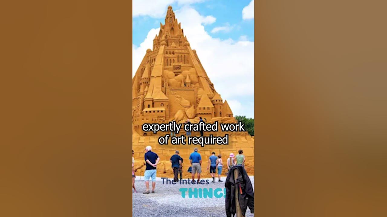 THE LARGEST SANDCASTLE IN THE WORLD! YouTube