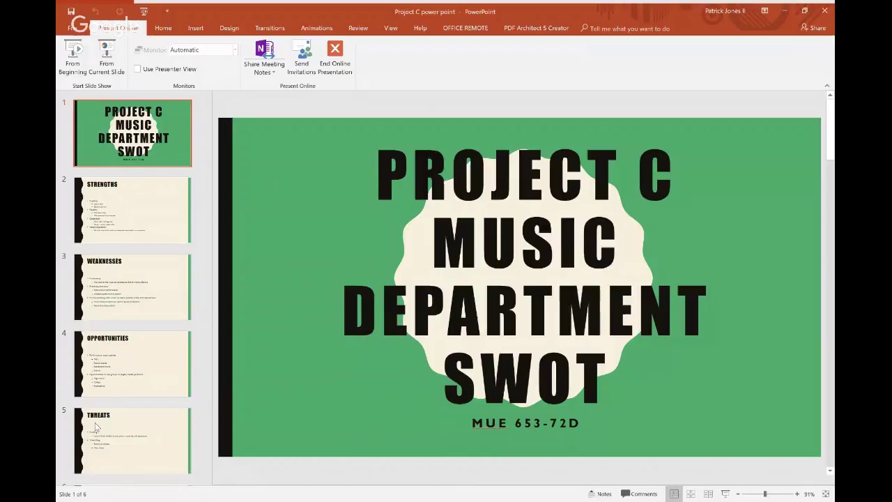 Project C - YouTube