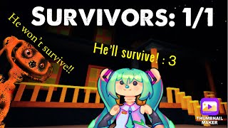 Surviving 4 Bears! (Roblox Bear Alpha)