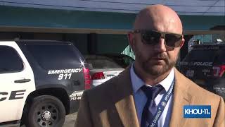 Houston police giving update after two people found dead in north Houston