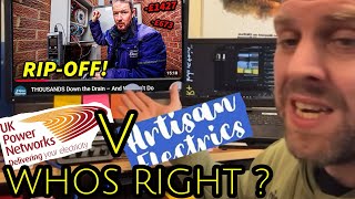 ARTISAN ELECTRICS v THE GRID. WHO,S TO BLAME