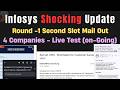 🔥Infosys Round -1 Slot -2 Mail Out | Recruit Crm, Cisco Test Mail Out | Purple Direct Test Hiring