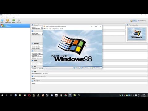 como instalar windows 98 en virtualbox