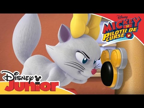 Mickey și Piloții de Curse - Ajutoarele Abile salvează o pisicuță. Doar la Disney Junior!