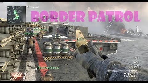 OMG SNIPERS!! Black Ops 2 Border Patrol