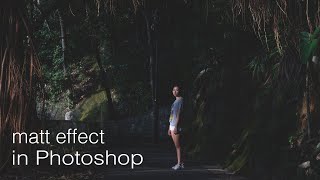 Matt Effect in Photoshop   different methods DONE