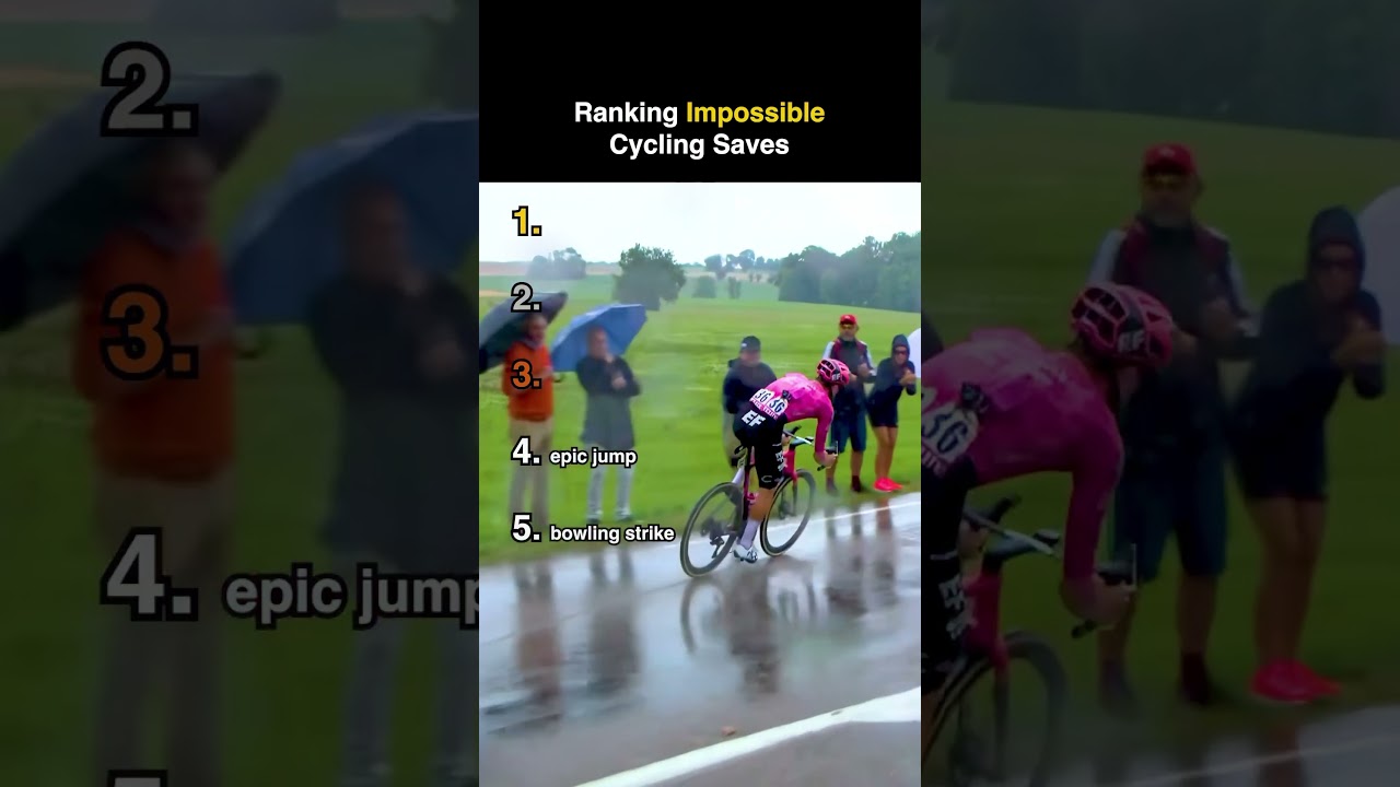 Ranking impossible cycling saves…