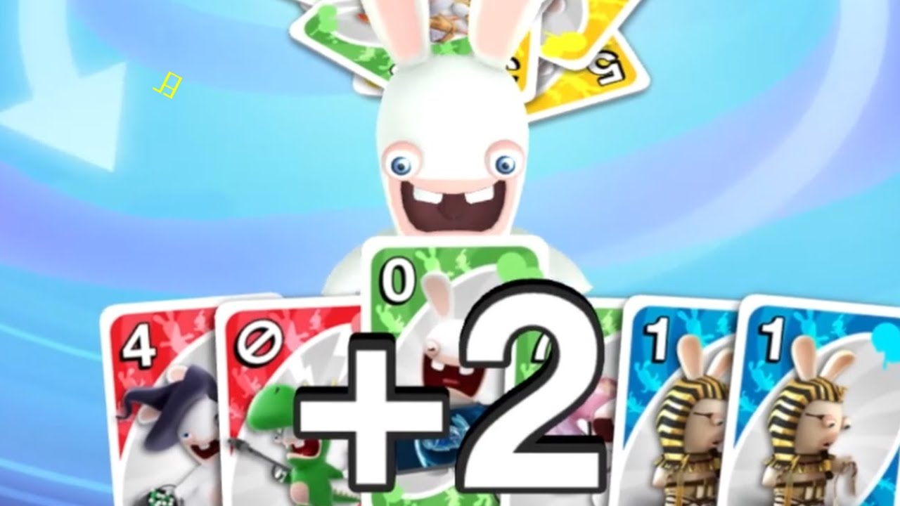 Uno but the Rabbids ruin EVERYTHING - YouTube