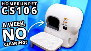 homerunPET CS106 - say goodbye to litter box cleaning for a week