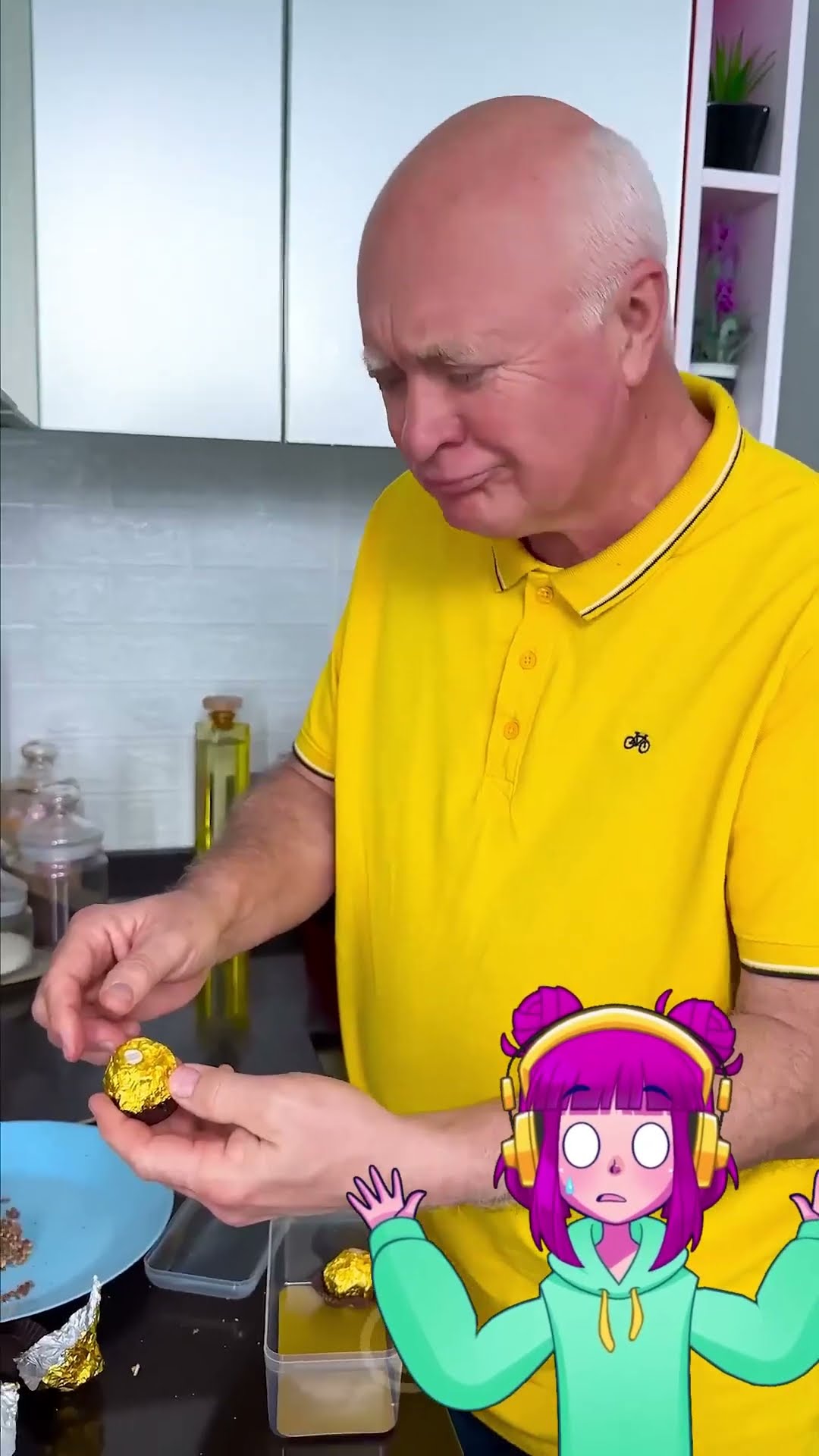 Chocolate or Cabbage ?? Grandpas Sweet Surprise Prank ??