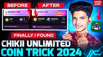 CHIKII APP UNLIMITED COINS |CHIKII UNLIMITED COINS TRICK 2024 | CHIKII MOD APK UNLIMITED MONEY