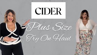 Cider Plus Size Try On Haul 2022