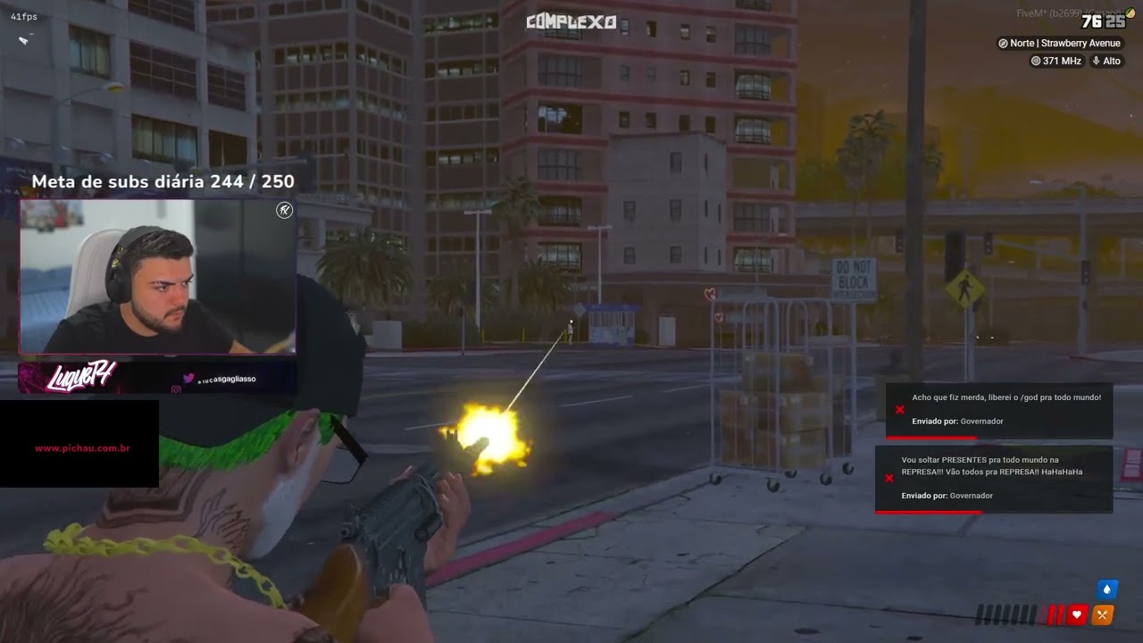 ANTI RP FOI LIBERADO DURANTE 1 HORA NO COMPLEXO - YouTube