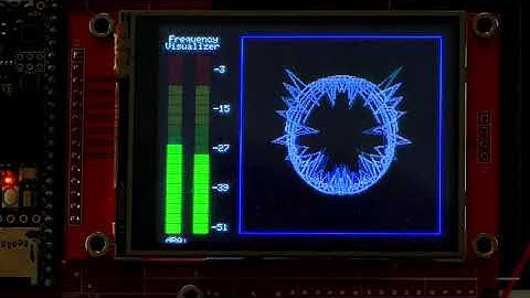 code update on my homebrew desktop audio visualizer.